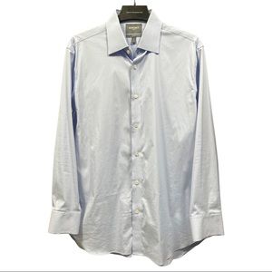 Bonobos Men’s Dress Shirt - Light Blue - 17/34 Slim Fit